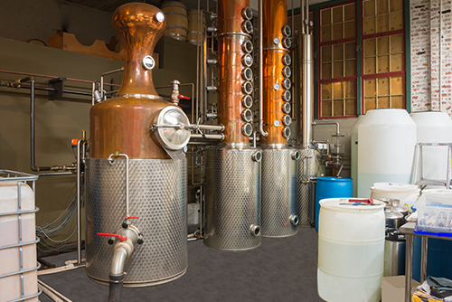 Distillery Copper Stills